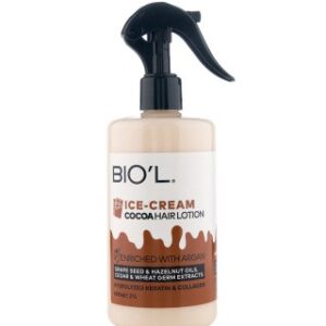 لوسیون مو تقویت کننده بیول مدل Chocolate Ice Cream مناسب مو نازک و آسیب دیده حجم 400 میلی لیتر